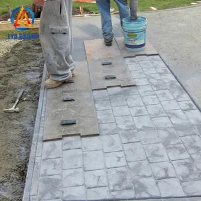 Pebbles Slate Seamless Polyurethane Texture Stamp Mat Skin Concrete Cement Stamp
