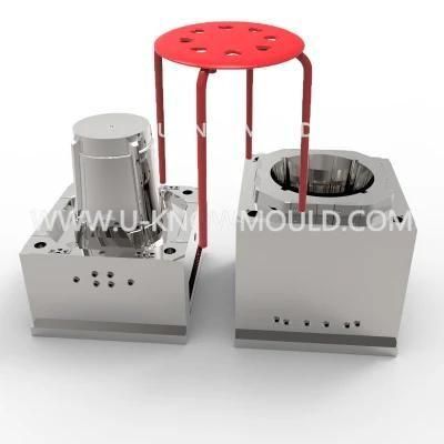Plastic Round Stool Injection Mould Taizhou Mold Supplier