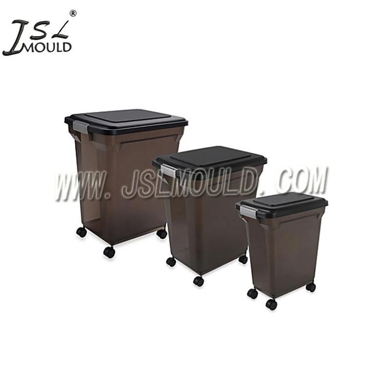 Injection Plastic 55 Quart Pet Food Storage Bin Container Mould