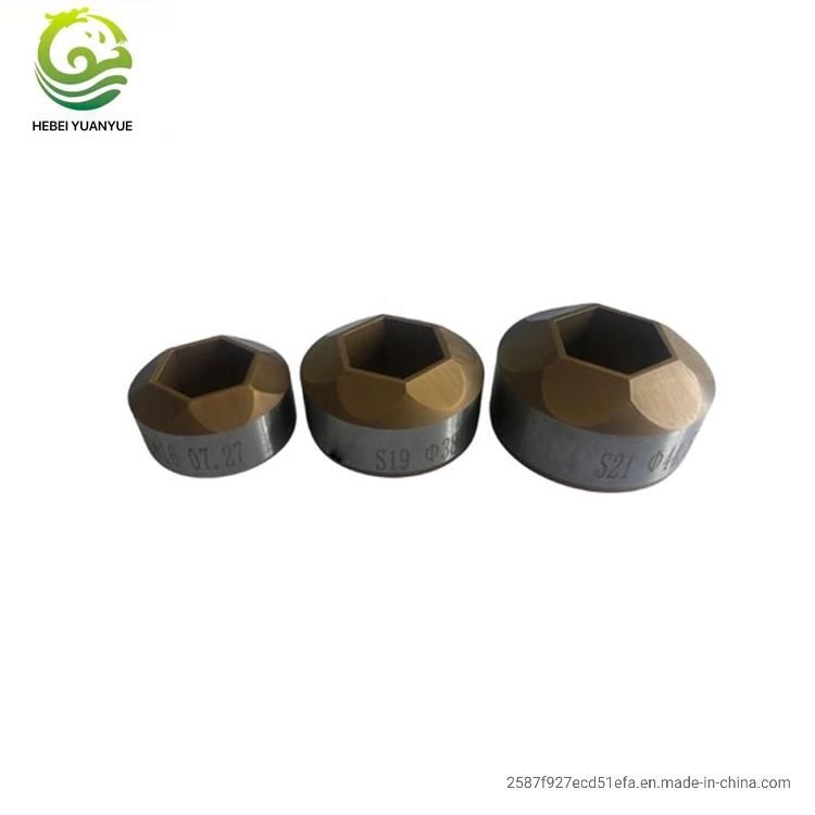 High Precision M2 Material Hex Trimming Die with Tin Coating