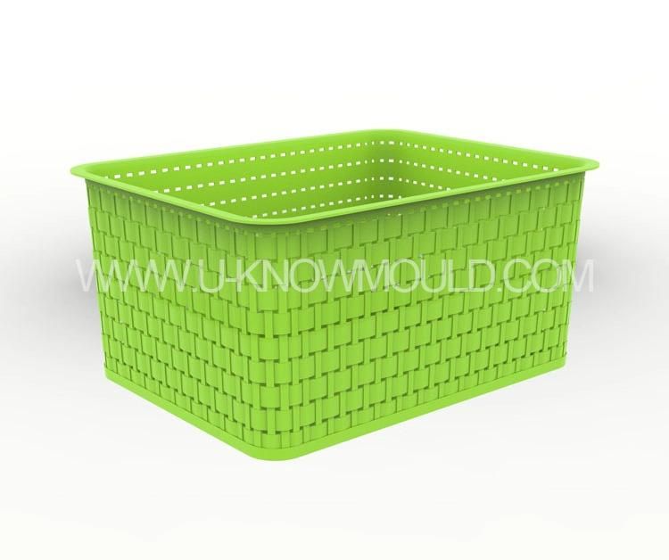 Plastic Basket Injection Mould Household Snack Storage Mold