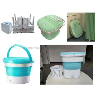 Plastic Home Appliance Injection Folding Washing Machine Shell Mould