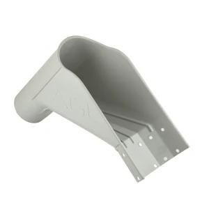 Household Appliances Plastic Injection Molding Products Plastic Gutter Funnel