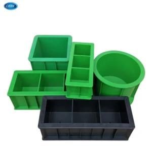 150*150*150 Concrete Plastic Tube Test Mould One Gang Molds