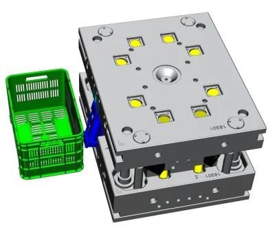 Fruit Crate Basket Injection Plastic Mould