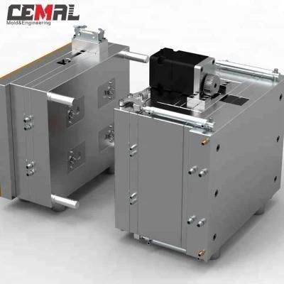 Injection Moulding Plastic Color Parts Small Fitting Assembled Components and Injection ...