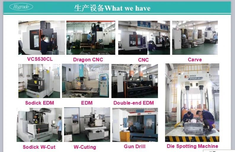 Plastic Injection Tooling for Auto Parts/Home Appliances/ Air Conditiner/Washing Machine/Refrigerator.