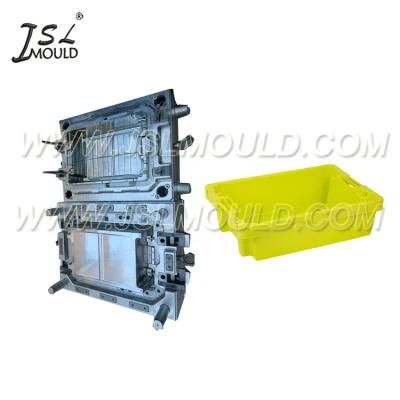 Stacking Injection Plastic Fish Crate Box Mould Manufacturer