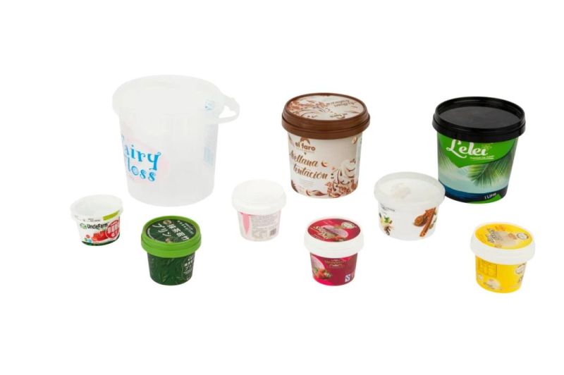 Disposable Plastic Ice Cream Cup Injection Mould, Multi-Cavity