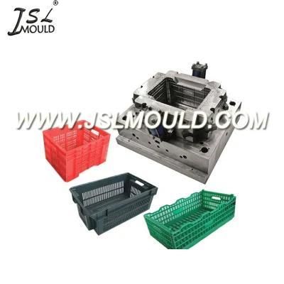 Plastic Injection Storage Box Crate Mould