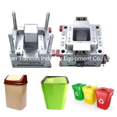 Plastic Injection Trash Can Mould Dustbin Trash Bin Mold