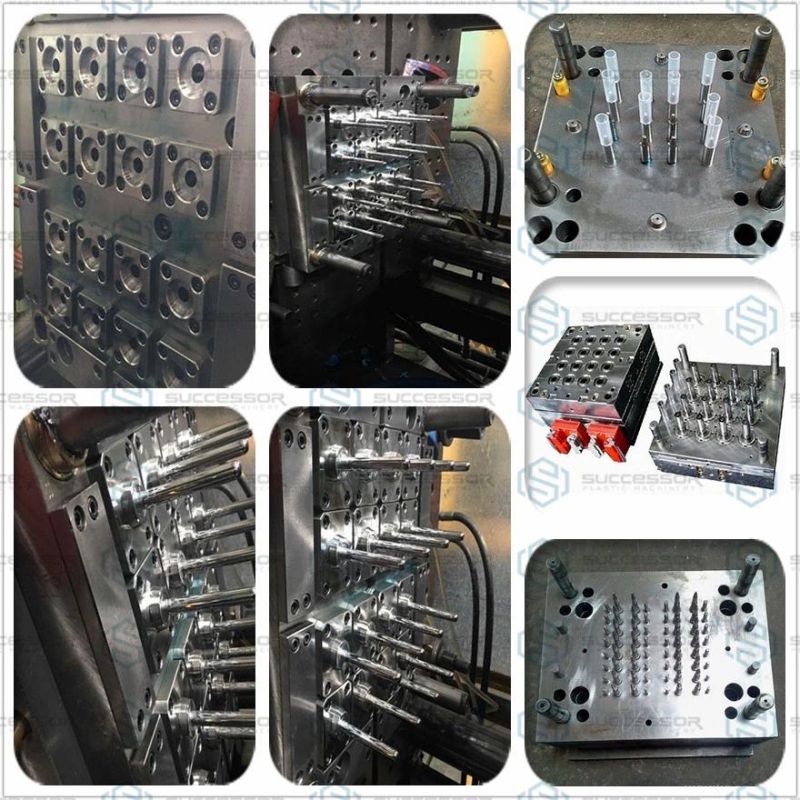 32 Cavity Blood Collection Tube Mold/ Plastic Injection Molding Testing Tube Mould