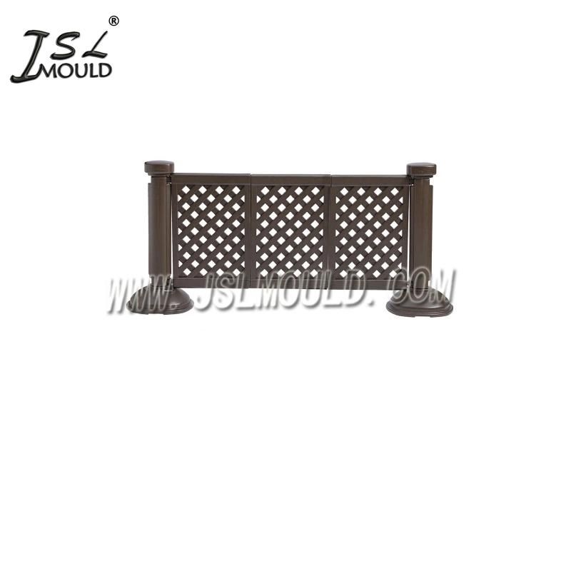 China Professional Quality Plastic Injection Garden Patio Fence Mould