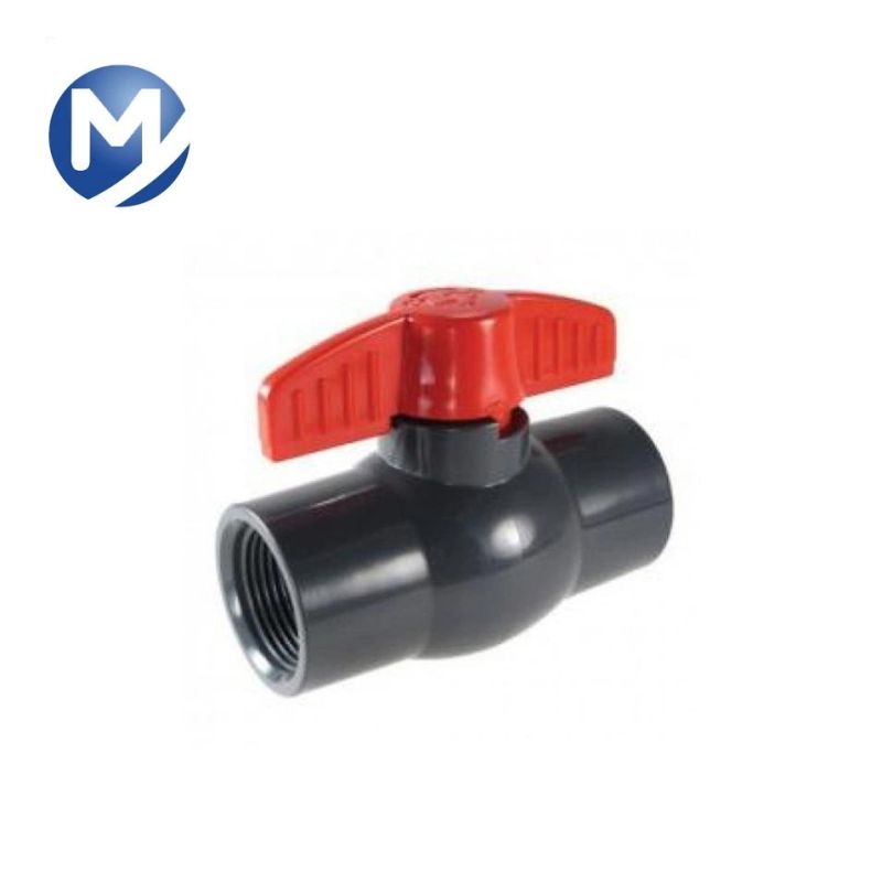 Customizaed Threaded Flanged Ball Valve/Plastic Ball Valve/PVC Ball Valve