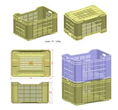 Plastic Injection New Ready Crate Mould