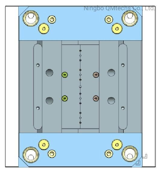 High Precision Customized Plastic Injection Mould for Optical Fiber Connector