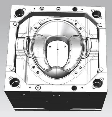 Plastic Injection Baby Toilet Seat Cover Template Mould