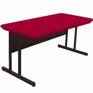 Blow-Molded Plastic Top Computer Table