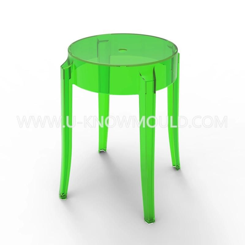Plastic Round Stool Injection Mould Taizhou Mold Supplier