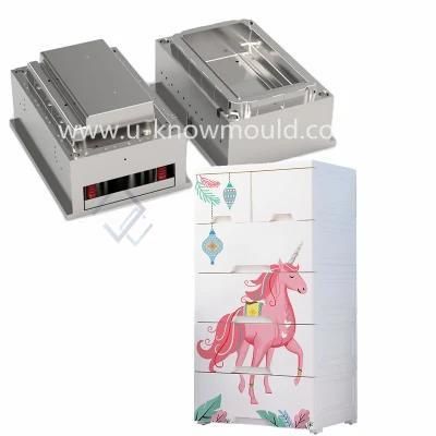 Plastic Iml Multi-Layer Drawer Injection Mould Fashionable Closet Mold
