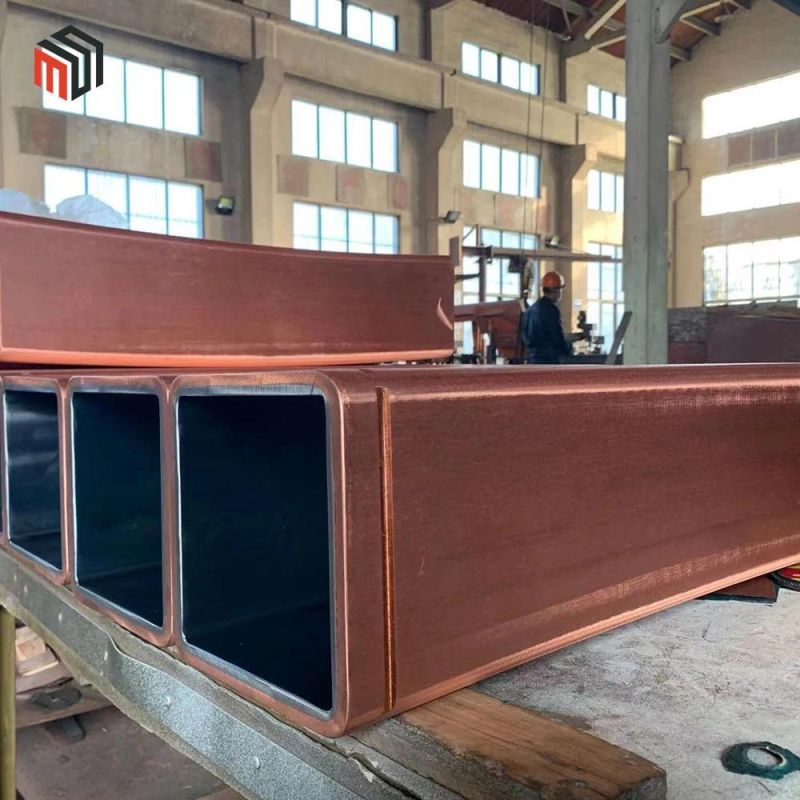 China Factory Billet Caster Copper Mould Tube Pipes for Casting Machine