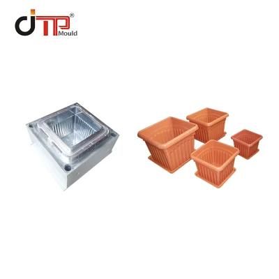 Newly High Quality Customize Colorful Square Plastic Flower Pot Mould