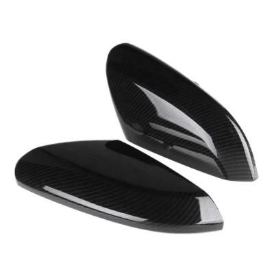 Gloss Black Side Mirror Molding Cap Cover Replacement Car Accessories