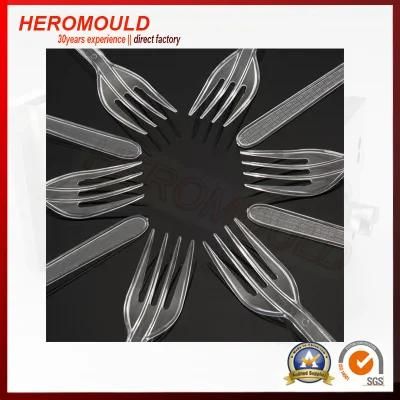 Plastic Injection Mold Plastic Disposable Forks Mould Knives Mould Spoons Mould Heromould