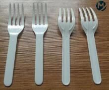 Food Grade Disposable PS Plastic Cocktail Small Fruit Fork Injection Mould