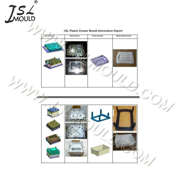 New Customized Plastic Injection Drawer Mould