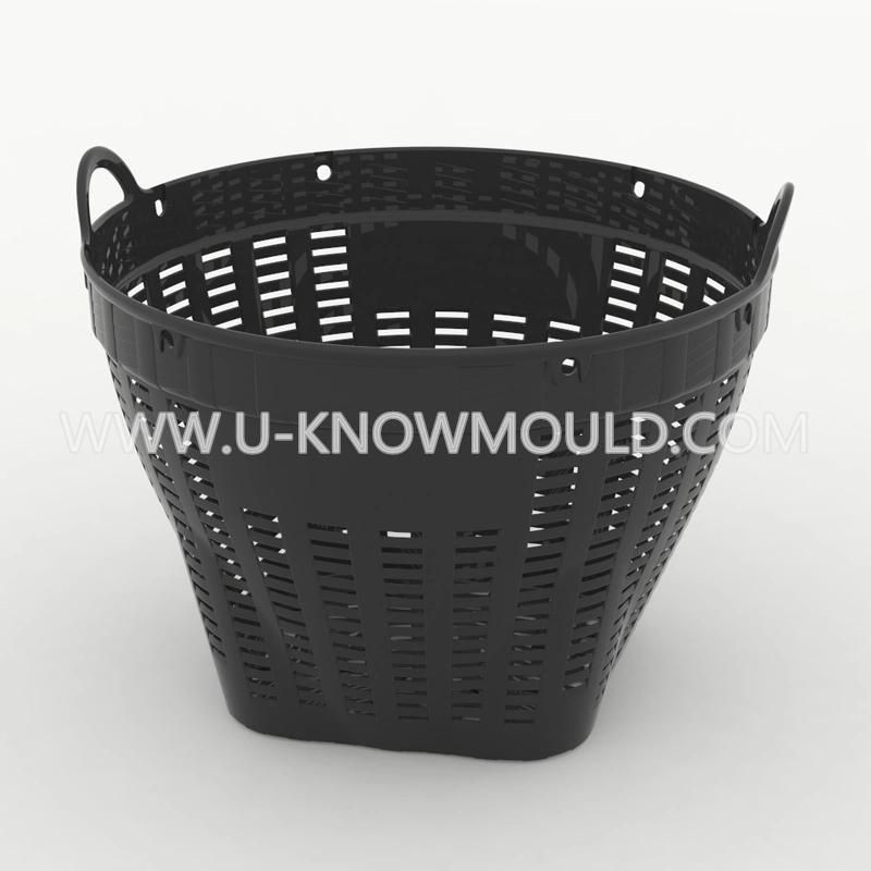 Plastic Rattan Wholesale Fruit Basket Mold/Plastic Basket Injection Mould