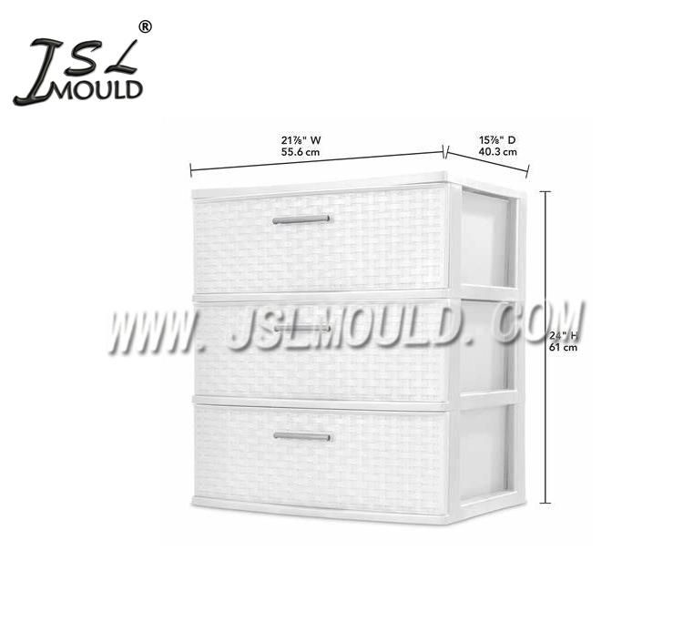 Experienced Quality Injection Rattan Plastic Storage Drawer Mold
