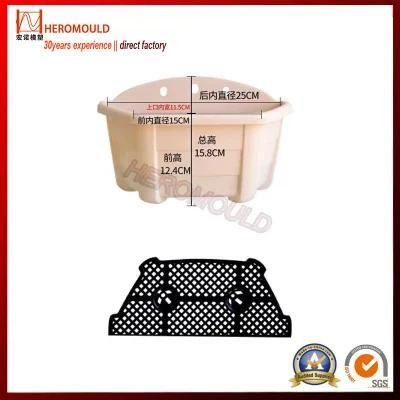 Plastic Injection Moulds Plastic Wall Mounted Flowerpot Injection Mould Plastic Wall ...