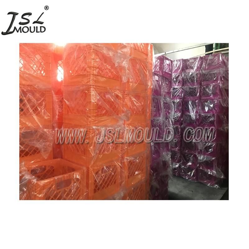 Premium Custom Plastic Folding Milk Crate Mould