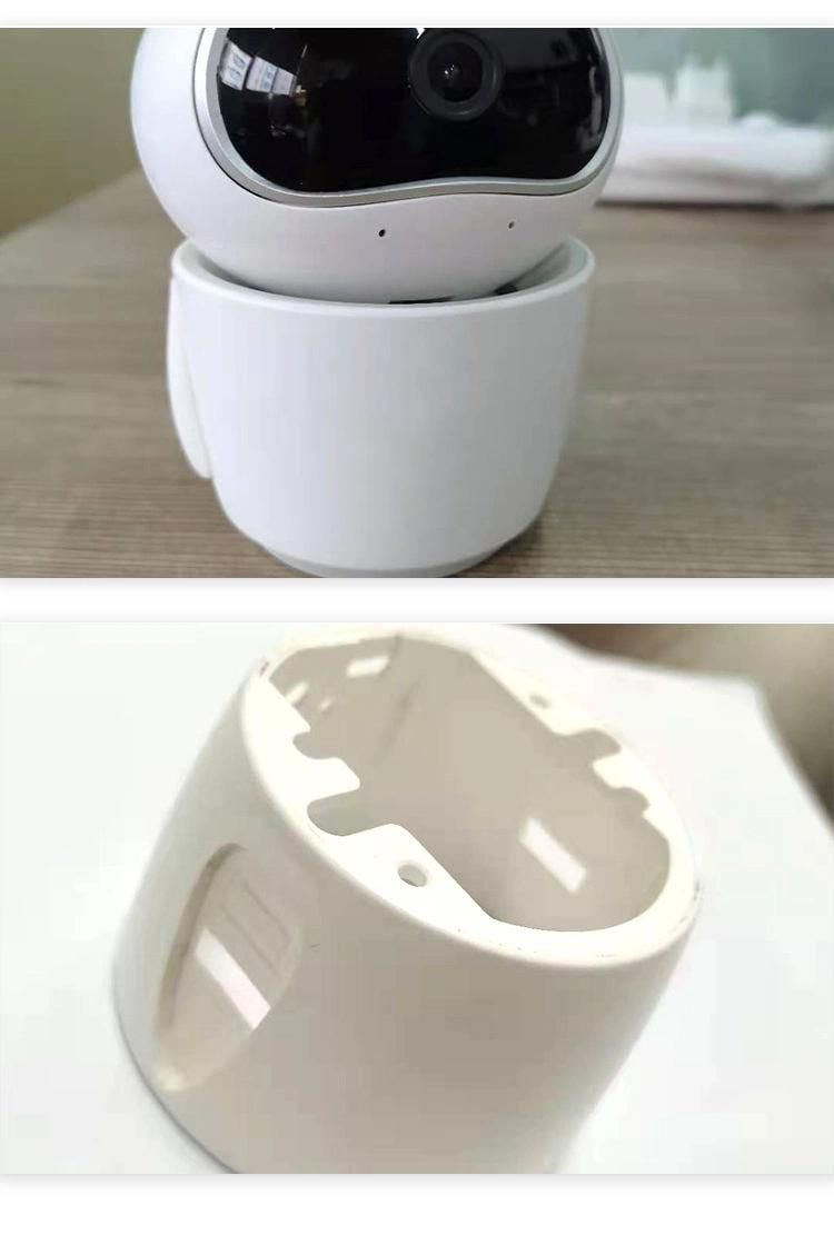 Custom Made OEM Smart Plastic Camera Housing Plastic Injection Mold and Molding for Security Surveillance Camera Plastic Housing