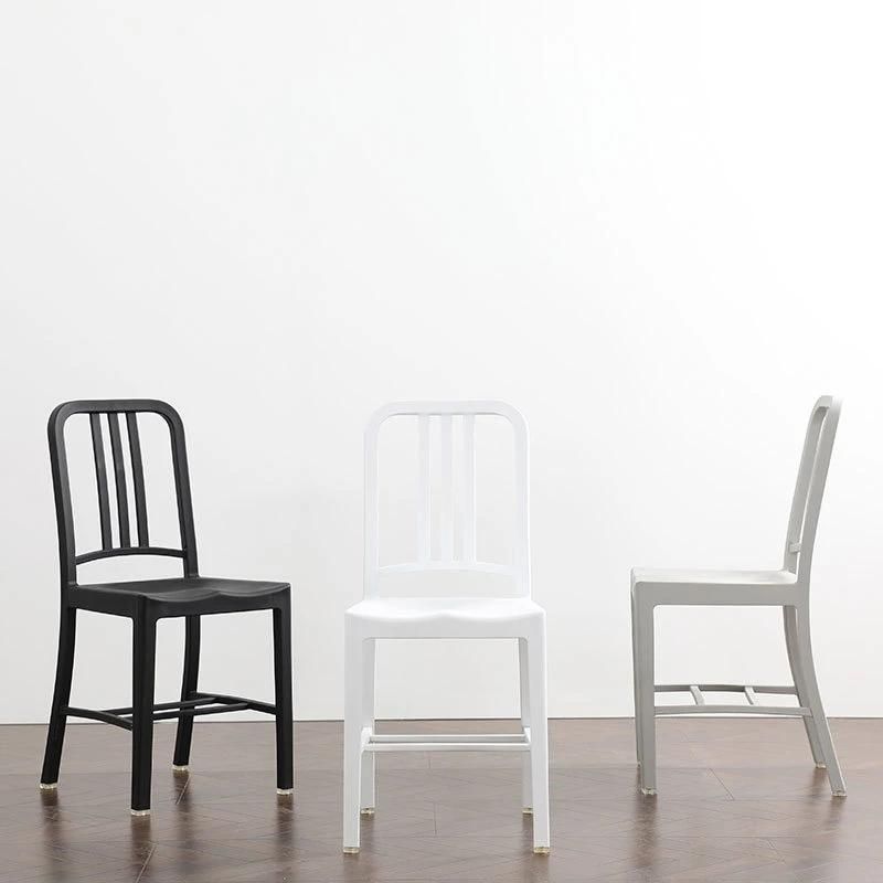 Plastic PP Leisure Armless Chair Injection Mould Plastic Chair Molds
