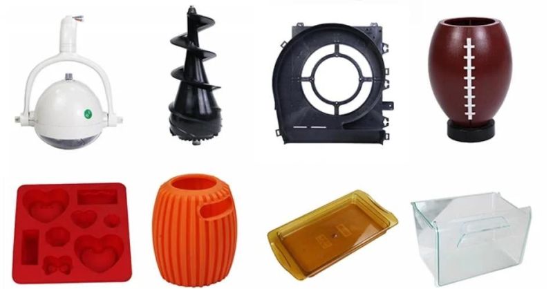 Custom Plastic Mold for LED Lamp Part with PMMA Plastics