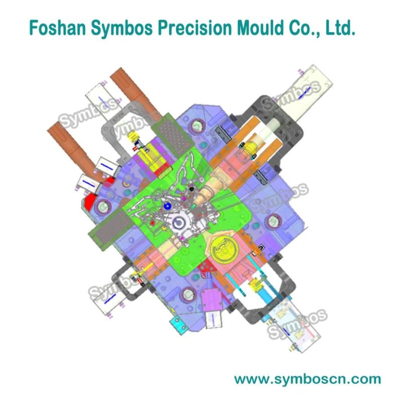 Customized Auto Mould Injection Molding Aluminium Die Casting Mould for Engine Parts Filter Bracket Parts Automobile Oil Sump Parts Pressure Washer Parts
