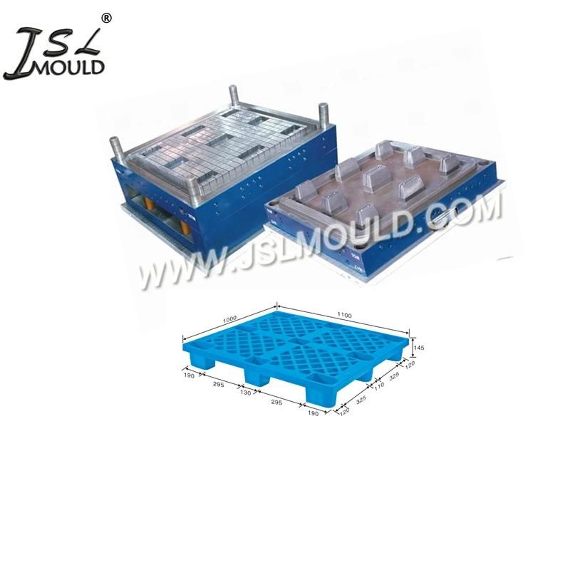 High Quality Injection Solid Deck Stacking Plastic Pallet Mould