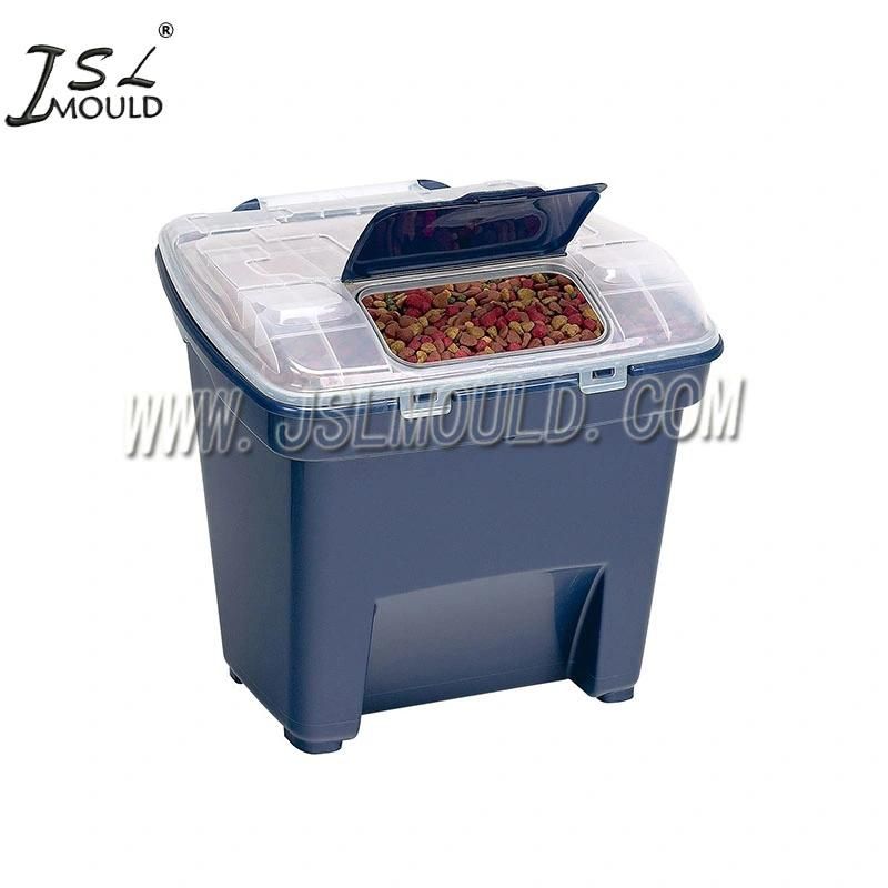 Injection Plastic 55 Quart Pet Food Storage Bin Container Mould