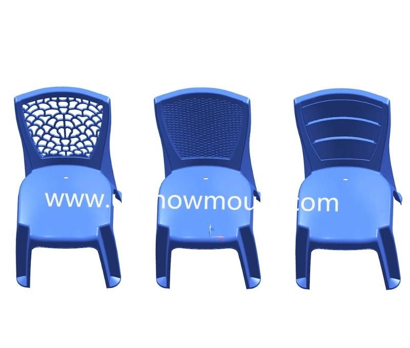 Factory Wholesale High Quality Armless Chair Mold Injection Plastic Chair Mould