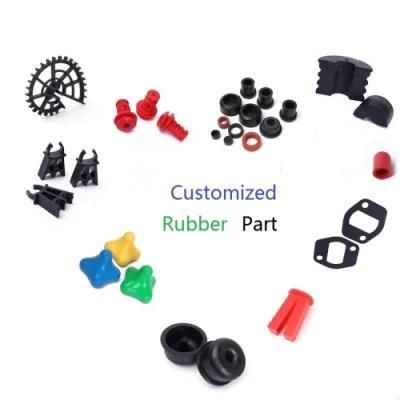 Custom Design Cr NBR EPDM Molded Silicone Rubber Part