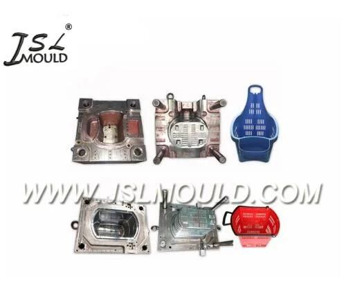 Injection Plastic Supermarket Basket Mould