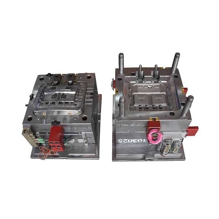 China Factory Customized Precision Automotive End Cap 2-Shot Injection Mold