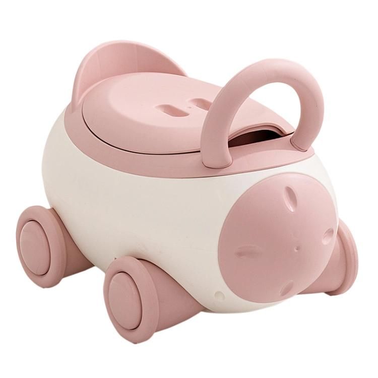 Baby Potty Mould Portable Open Cover Type with Back Grip
