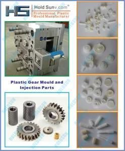 POM Delrin Plastic Injection Parts Mould Worm Gear