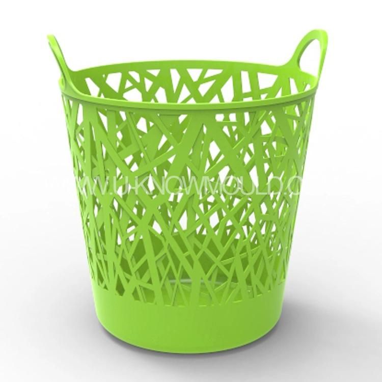 Plastic Rattan Laundry Basket Mould/Plastic Basket Mold