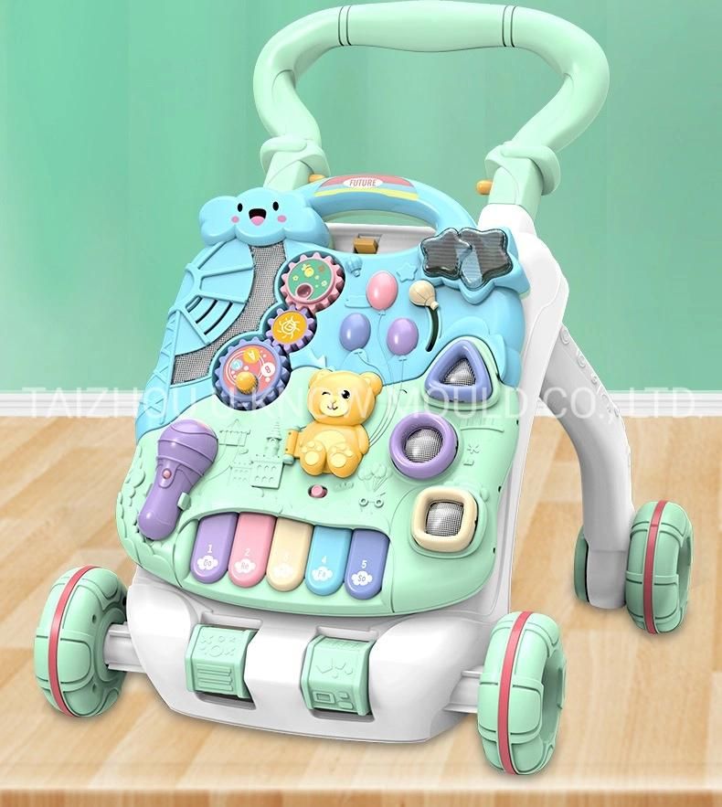 Plastic Anti Rollover Baby Walker Injection Mould Baby Item Mold