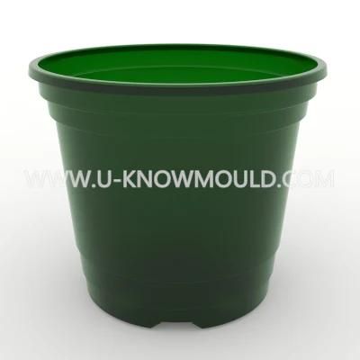Plastic Garden Flower Pot Injection Mould Plastic Plant Flower Pot Mold