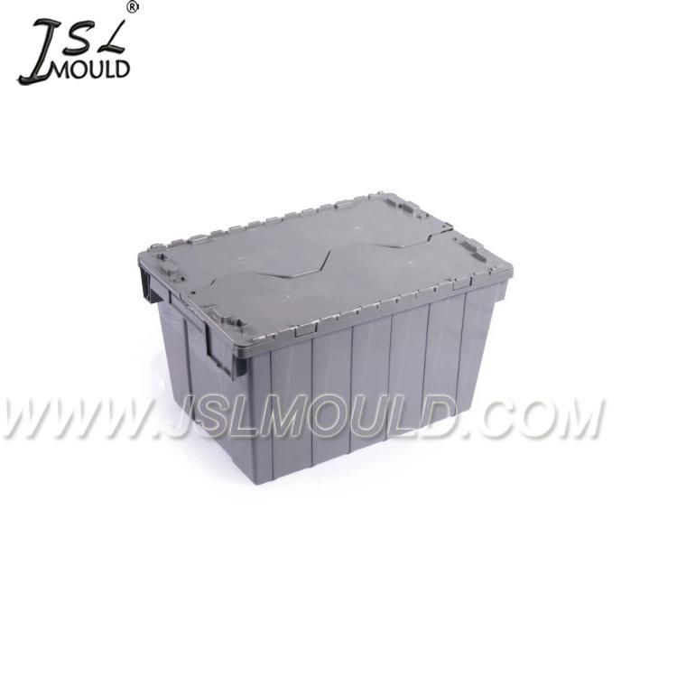 Injection Plastic Hinged Lid Storage Box Mold